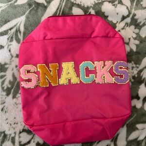 MOVING SALE | Pink Snack Bag